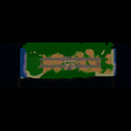 Minimap of RaceLaneWars v2.9