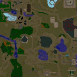 Minimap of LOTR FellowshipQuest