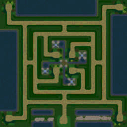 Minimap of Green Circle TD v.6.2.5