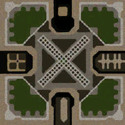 Minimap of Footmen Frenzy v0.1.3