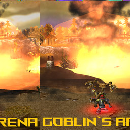 Minimap of Goblin's Arena v1.3